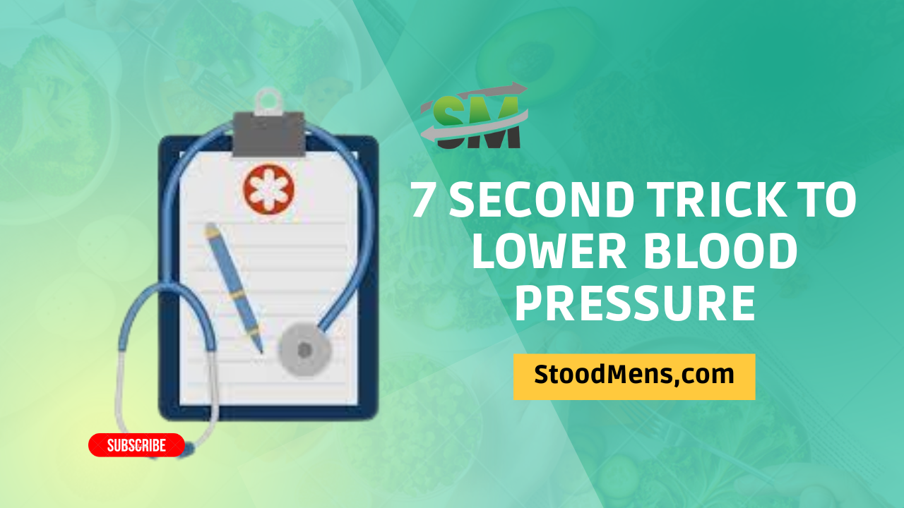7 second trick to lower blood pressure