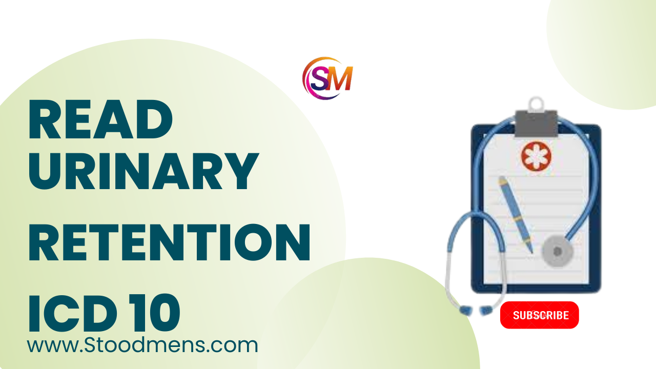 icd 10 code for urinary retention