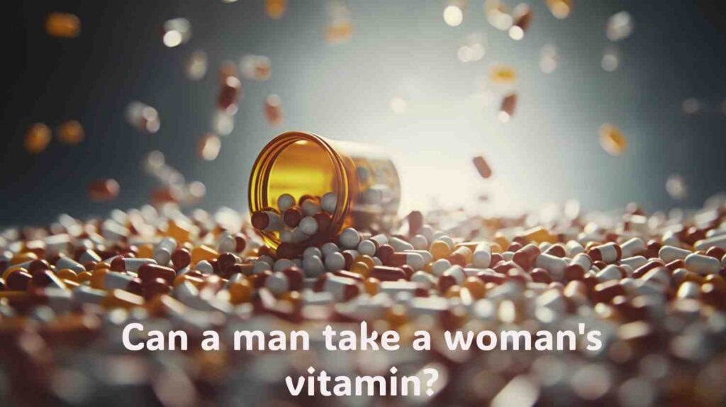 Can a man take a woman's vitamin